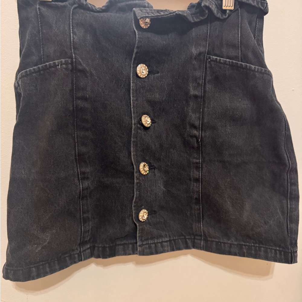 Glassons Black Mini A-Line Skirt